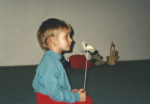 Jóga s dětmi v roce 2003