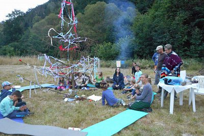 Indiánský tábor 2016 - zdravé stravování, pobyt a hry v přírodě